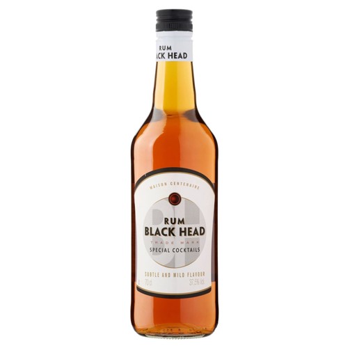 Black Head Rum Brun 70 cl