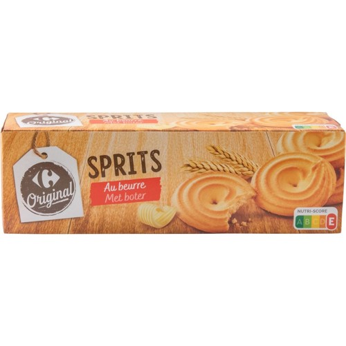 Carrefour Sprits Sablés au Beurre 2 x 200 g