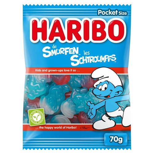 Haribo les Schtroumpfs 75 g