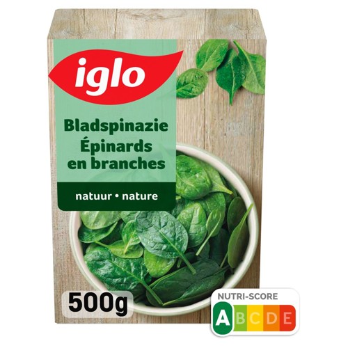 Iglo Épinards en Branches Nature 500 g