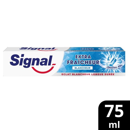 Signal Extra Fraîcheur Crystal Gel Dentifrice 75 ml