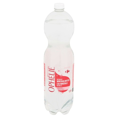 Carrefour Eau Minérale Naturelle Pétillante 1.5 L