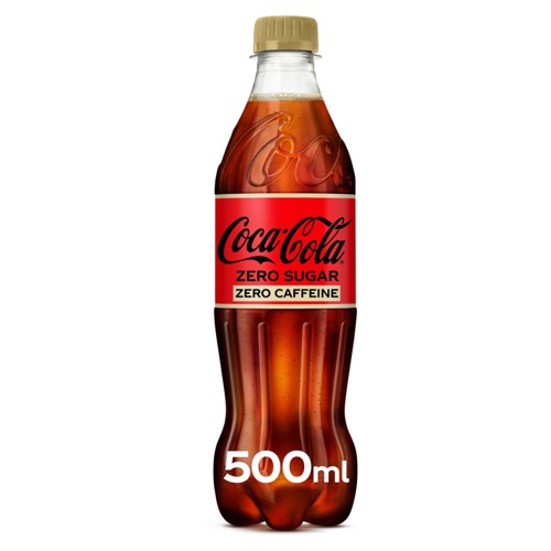 Coca-Cola Zero No Caffeine Coke Soft drink 500 ml