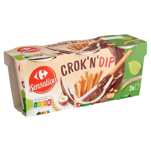 Carrefour Sensation Crok''N''Dip 3 x 55 g