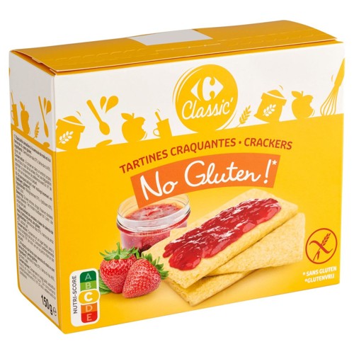 Carrefour Classic'' Tartines Craquantes 150 g