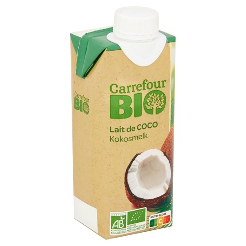 Carrefour Bio Lait de Coco 330 ml