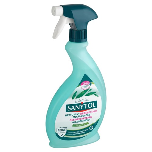 Sanytol Nettoyant Désinfectant Multi-Usages Eucalyptus 500 ml