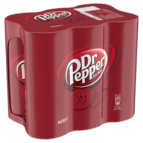 Dr Pepper 6 x 33 cl