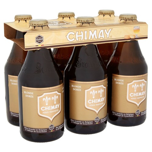 Chimay Blonde Dorée Bouteilles 6 x 0.33 L