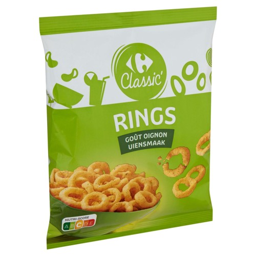Carrefour Classic'' Rings Goût Oignon 60 g