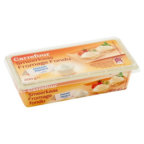 Carrefour Fromage Fondu Nature 200 g