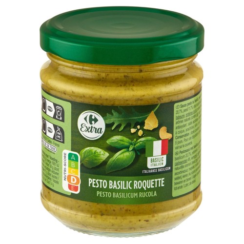 Carrefour Extra Pesto Basilic Roquette 190 g