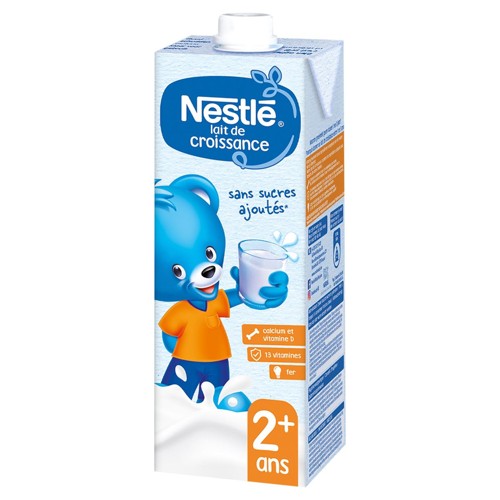 Nestlé Lait de Croissance 2+ à partir de 2 ans 1L