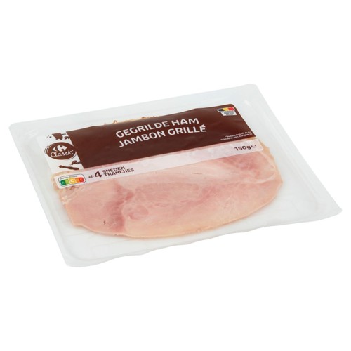 Carrefour Classic'' Jambon Grillé 150 g