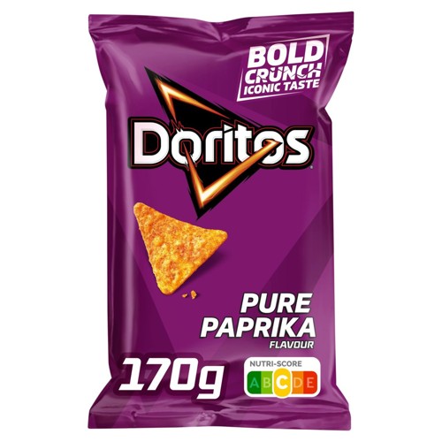 Doritos Chips Tortilla Pure Paprika 170 gr