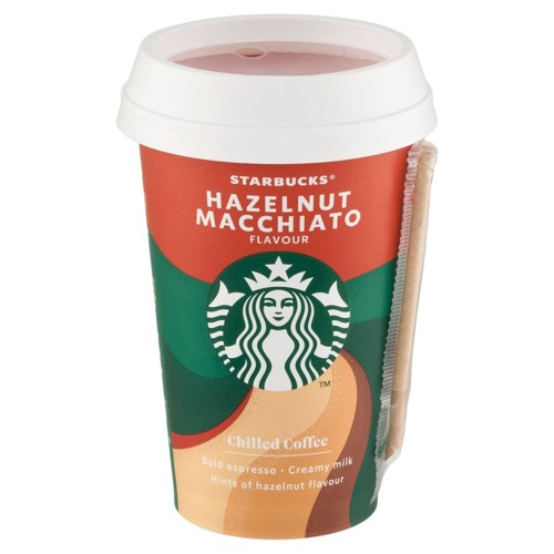 Starbucks Hazelnut Macchiato Flavour Chilled Coffee 220 ml