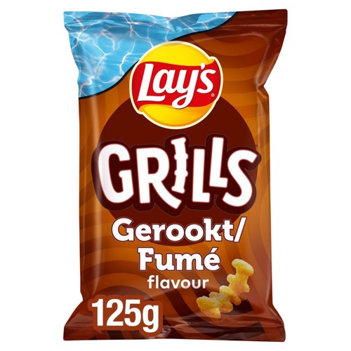 Lay''s Chips Grills Fumé 125 gr