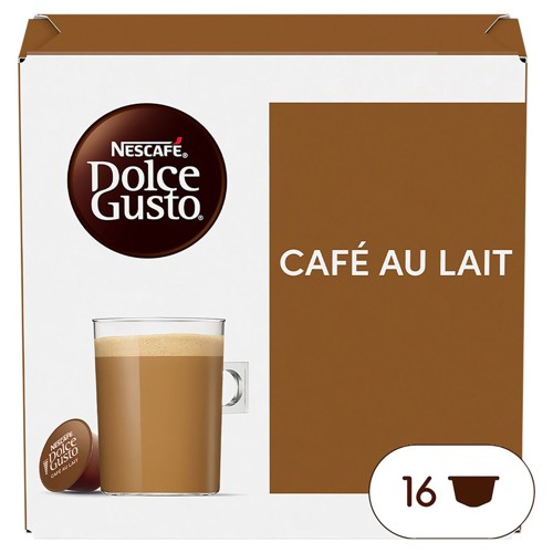 NESCAFÉ Dolce Gusto, Café au Lait, 16 capsules, 160 gr