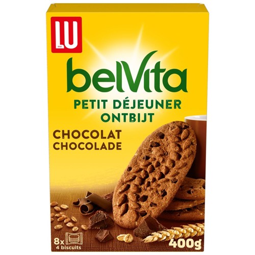 LU BelVita Biscuits Petit Déjeuner Chocolat 400g