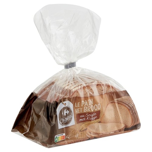 Carrefour Original le Pain au Seigle 8 Pièces 500 g