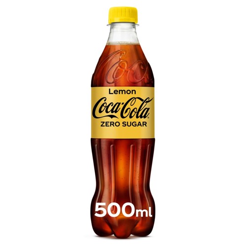 Coca-Cola Zero Lemon Coke Soft Drink 500ml