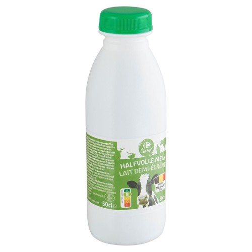 Carrefour Classic'' Lait Demi-Écrémé 50 cl