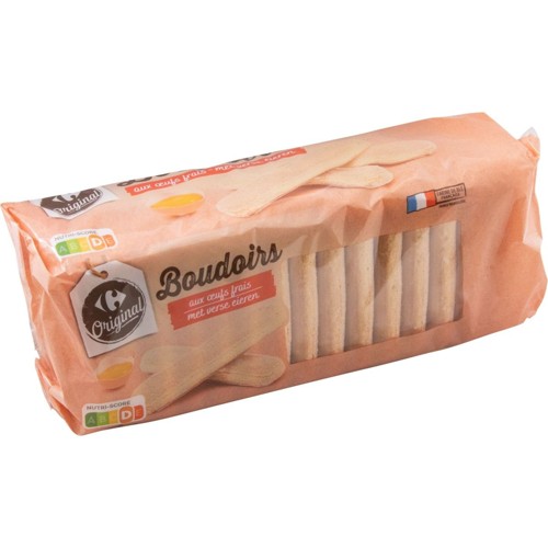 Carrefour 60 Boudoirs 4 x 100 g