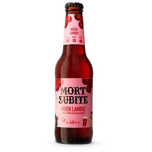 Mort Subite Bière Kriek Lambic 4% ALC 25cl Bouteille