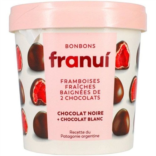 Franui Framboise Chocolat Noir 12x150g