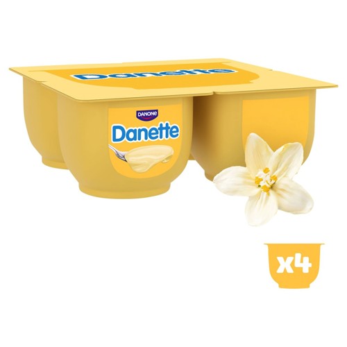 Danette Saveur Vanille 4 x 125 g
