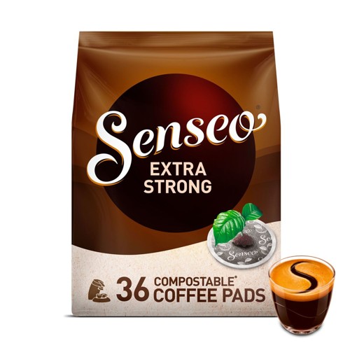 SENSEO Café Pads Compostables** Extra Strong 36 Pièces