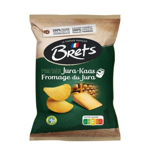 Chips Brets saveur fromage du Jura