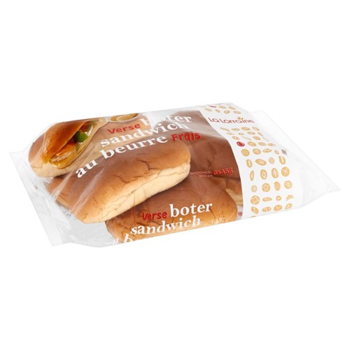 La Lorraine Sandwich au Beurre Frais 6 x 45 g