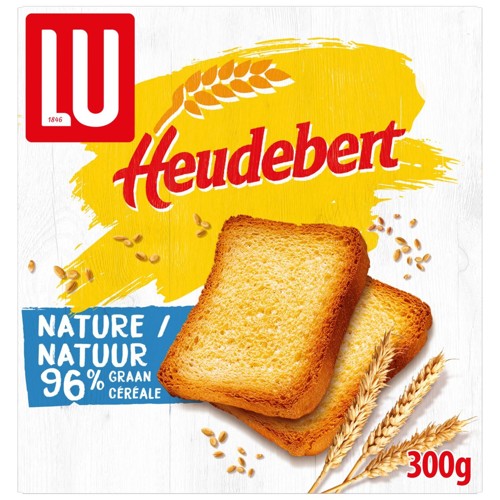 LU Heudebert Biscottes Naturel 300g