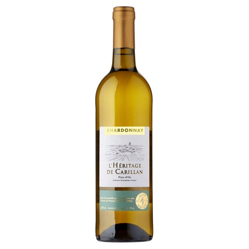 France L''Héritage de Carillan Chardonnay Pays d''Oc Blanc 75cl
