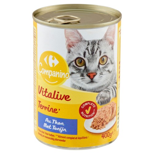 Carrefour Companino Vitalive Terrine au Thon 400 g