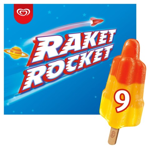 Ola Kids & Fun Glace Rocket Multipack 9 x 55 ml