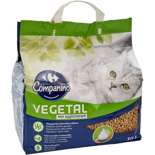 Carrefour Litière Végétale 4.2 kg