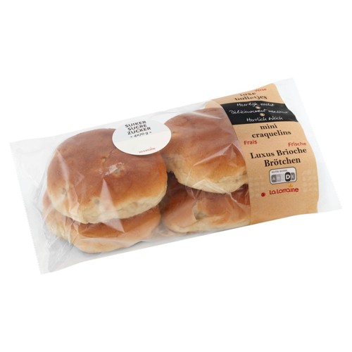 La Lorraine Mini Craquelins Frais Sucre 4 x 70 g