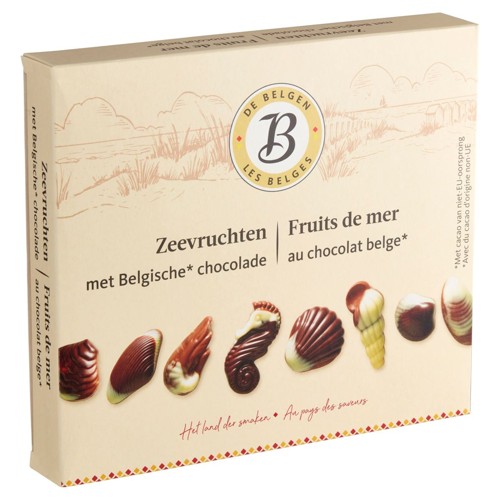 Les Belges Fruits de Mer au Chocolat Belge 250 g