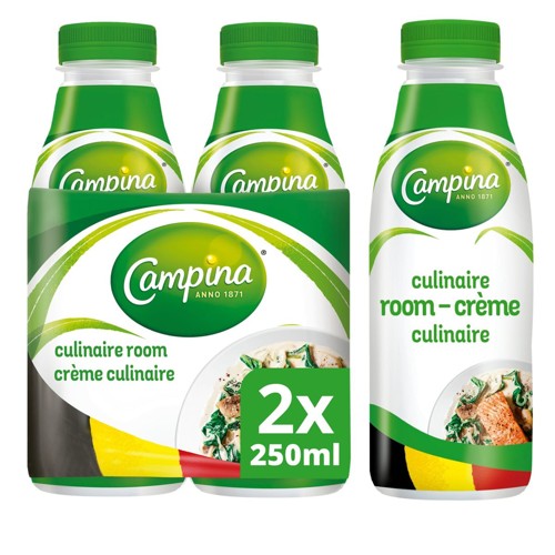 Campina Crème Culinaire 20% M.G. 2 x 250 ml