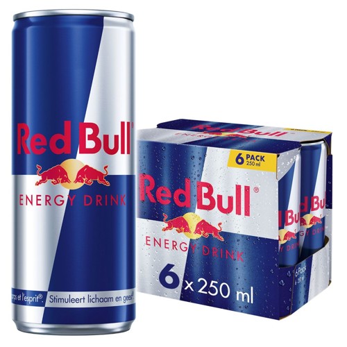 Red Bull Energy Drink 6-Pack 25 cl