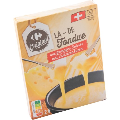 Carrefour Fondue aux Fromages Suisse 400 g