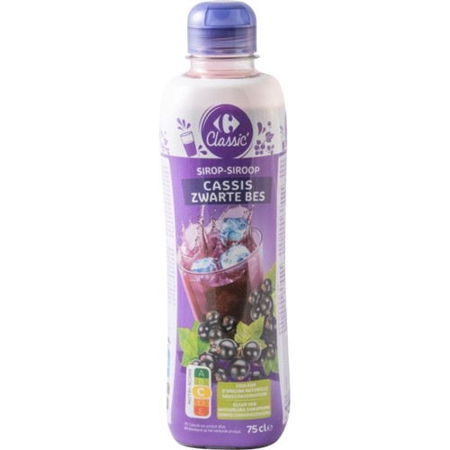 Carrefour Classic'' Sirop Cassis 75 cl