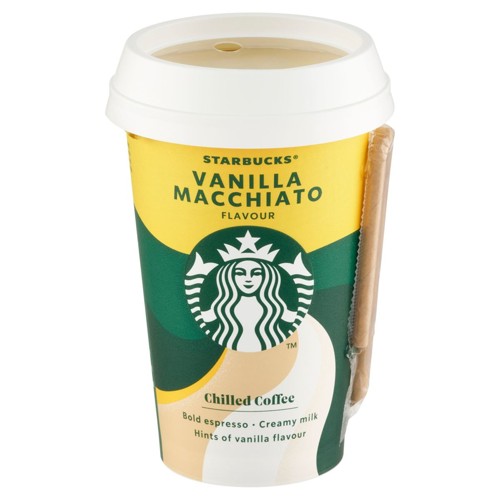 Starbucks Vanilla Macchiato Flavour Chilled Coffee 220 ml