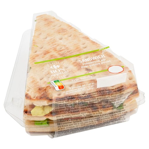 Carrefour Bon Appétit! Sandwich Pain Polaire Poulet 170 g
