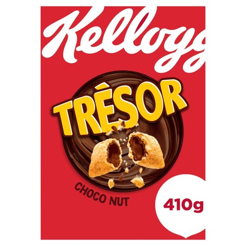 Kellogg''s Trésor Goût Chocolat Noisettes 410 g