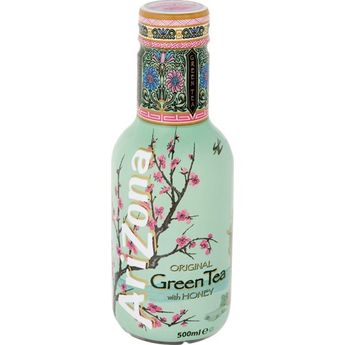 Arizona Green Tea Original with Honey 6 x 500 ml