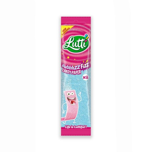 LUTTI CANDY PAPER BUBBLIZZ FIZZ 15G