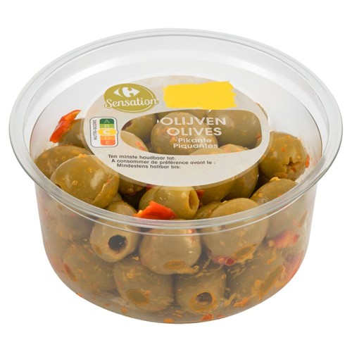 Carrefour Sensation Olives Piquantes 150 g